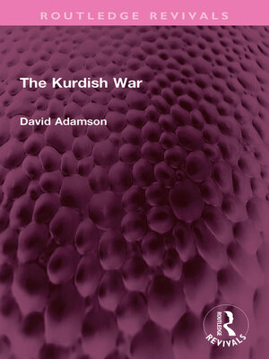 cover image of The Kurdish War
